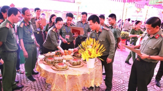 Công an tỉnh Đắk Nông tổ chức Hội thi nấu bánh chưng xanh
