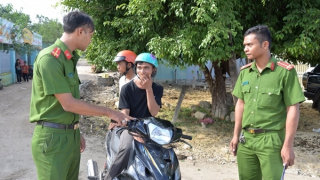 Công an xã vùng cao bảo đảm ANTT để nhân dân đón Tết, vui Xuân