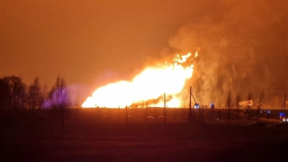 Đường ống khí đốt giữa 2 nước NATO nổ tung chưa rõ nguyên nhân