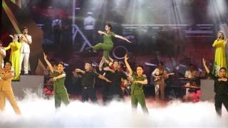 Tích cực chuẩn bị Liên hoan nghệ thuật quần chúng CAND “75 năm khắc ghi lời Bác”