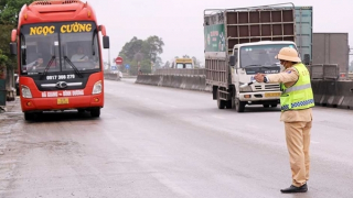 Đảm bảo TTATGT tuyến Quốc lộ 1A dịp Tết Quý mão