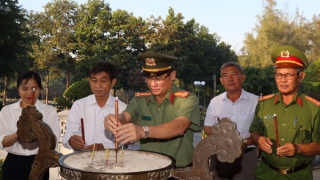 Dâng hương tri ân các Anh hùng, Liệt sỹ Ban An ninh Trung ương Cục miền Nam