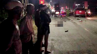 Đi lấn làn, xe máy tông "xế hộp", một người tử vong