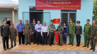 Công an tỉnh Gia Lai làm tốt công tác đền ơn đáp nghĩa, an sinh xã hội