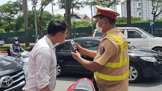 Xử lý 1.232 trường hợp vi phạm nồng độ cồn trong ngày 30 Tết