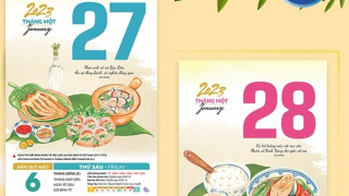 Hồn dân tộc trên những tờ lịch Tết