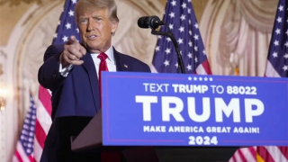 Ông Trump "nổ phát súng đầu tiên" cho chiến dịch tranh cử 2024