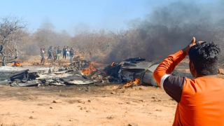 Hai tiêm kích của Ấn Độ đâm nhau khi đang bay diễn tập