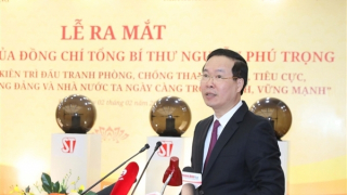Toàn văn phát biểu của Thường trực Ban Bí thư tại Lễ ra mắt cuốn sách của Tổng Bí thư