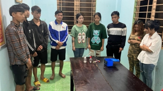 Nhóm nam, nữ “mở tiệc” ma túy đá tại nhà riêng