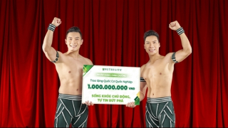 Nhãn hiệu dinh dưỡng Nutrilite thưởng “nóng” 1 tỷ đồng cho anh em Nghệ sĩ xiếc Quốc Cơ-Quốc Nghiệp