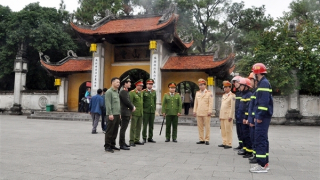 Công an Hải Dương bảo đảm ANTT cho Lễ hội mùa xuân Côn Sơn - Kiếp Bạc
