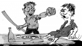 Mất mạng vì tát bạn nhậu 2 cái vào mặt