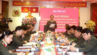 Tổ chức chu đáo các hoạt động kỷ niệm 75 năm CAND học tập, thực hiện 6 điều Bác Hồ dạy