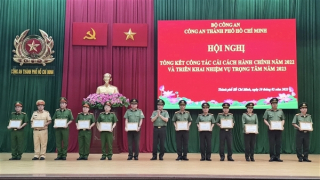 Công an TP Hồ Chí Minh: Chỉ số cải cách hành chính xếp loại xuất sắc