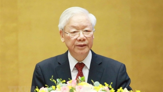 Tổng Bí thư Nguyễn Phú Trọng gửi Thư chúc mừng lực lượng Cảnh vệ CAND