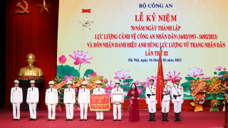 Tiếp tục phát huy truyền thống Cảnh vệ CAND anh hùng