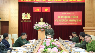 Họp Ban soạn thảo, Tổ biên tập dự án Luật Căn cước công dân (sửa đổi)