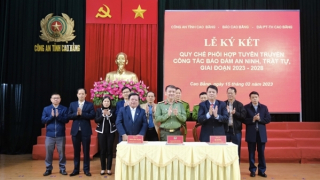 Tăng cường công tác phối hợp tuyên truyền đảm bảo ANTT tại Cao Bằng