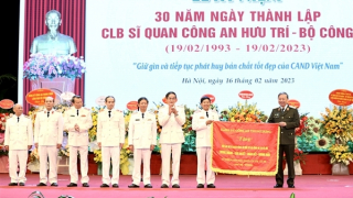 Công an hưu trí phát huy bản chất cách mạng, góp phần xây dựng và bảo vệ Tổ quốc