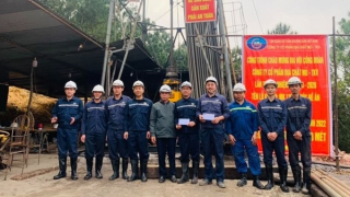 TKV chinh phục thành công lỗ khoan thăm dò sâu kỷ lục