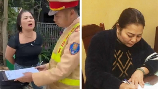 Bắt tạm giam 2 tháng người phụ nữ “áp sát” CSGT