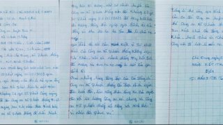 Người dân gửi thư cảm ơn Công an xã xuyên đêm truy bắt kẻ trộm xe máy