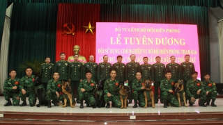 Tuyên dương lực lượng Biên phòng làm nhiệm vụ cứu hộ, cứu nạn tại Thổ Nhĩ Kỳ