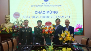 Báo CAND chúc mừng Cục Quản lý Khám, chữa bệnh và Bệnh viện 19-8