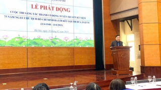 Phát động thi sáng tác tranh kỷ niệm 75 năm ngày Bác Hồ ra Lời kêu gọi thi đua ái quốc