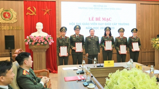 Trường Cao đẳng ANND I thi giáo viên dạy giỏi