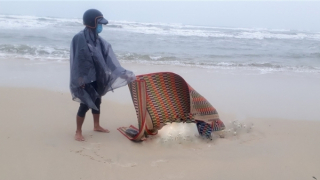 Ngư dân đi đánh cá, bất ngờ đụng thi thể trôi dạt ven biển