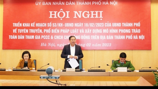 Hà Nội đặt mục tiêu mỗi hộ gia đình có ít nhất 1 người được tập huấn về PCCC