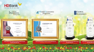 HDBank đoạt 4 giải thưởng quốc tế về chất lượng dịch vụ