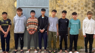 Đánh nhau giải quyết mâu thuẫn, 10 thanh niên bị khởi tố