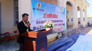 Khởi công Dự án nâng cấp điểm trường mầm non vùng sâu, vùng xa