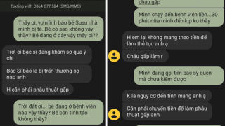 Thêm nạn nhân bị lừa chuyển tiền bằng chiêu “con bị chấn thương sọ não”