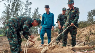 Phát hiện quả bom nặng 150 kg còn nguyên ngòi nổ