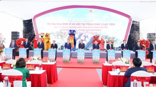 Phó Thủ tướng Chính phủ phát lệnh khởi công Dự án nhà ở xã hội tại Hải Phòng