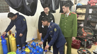 Sử dụng “bóng cười” khi lái xe dễ gây đột tử, tâm thần