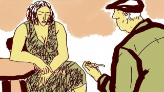 Người phụ nữ tìm kiếm UFO