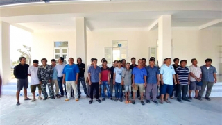 Triệt phá sòng bạc ở vùng quê tỉnh Ninh Thuận