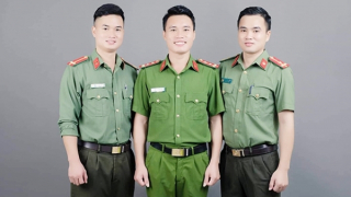 Ba anh em 9X cùng nỗ lực trong màu áo CAND