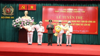 Thành lập Trung tâm giám sát mạng máy tính Bộ Công an