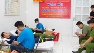 Công an tỉnh Bà Rịa - Vũng Tàu tham gia Ngày hội “Hiến máu tình nguyện”