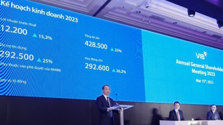 Đại hội đồng cổ đông VIB thông qua kế hoạch chia cổ tức và lợi nhuận năm 2023