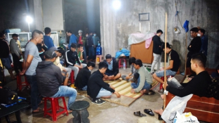 Triệt xóa tụ điểm đánh bạc ở phố núi Củng Sơn