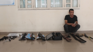 Ra tù, tìm bạn biết lắp ráp súng, chế tạo hàng loạt vũ khí nóng cung cấp cho các đối tượng gây án