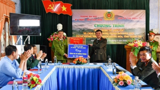 Tuổi trẻ Đại học Kỹ thuật - Hậu cần CAND tổ chức chương trình “Biên cương Tổ quốc tôi”