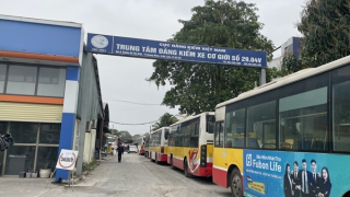 Thêm 1 trung tâm đăng kiểm ở Hà Nội mở cửa trở lại